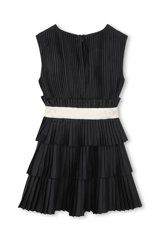 Dievčenské šaty Karl Lagerfeld Z31144.156.160 čierna SS26