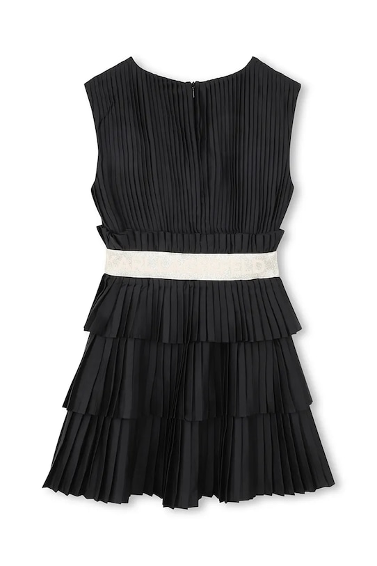 Dievčenské šaty Karl Lagerfeld Z31144.156.160 čierna SS26