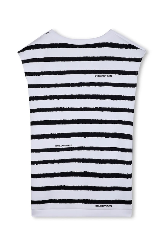 Dievča Dievčenské šaty Karl Lagerfeld Z31149.156.162 biela
