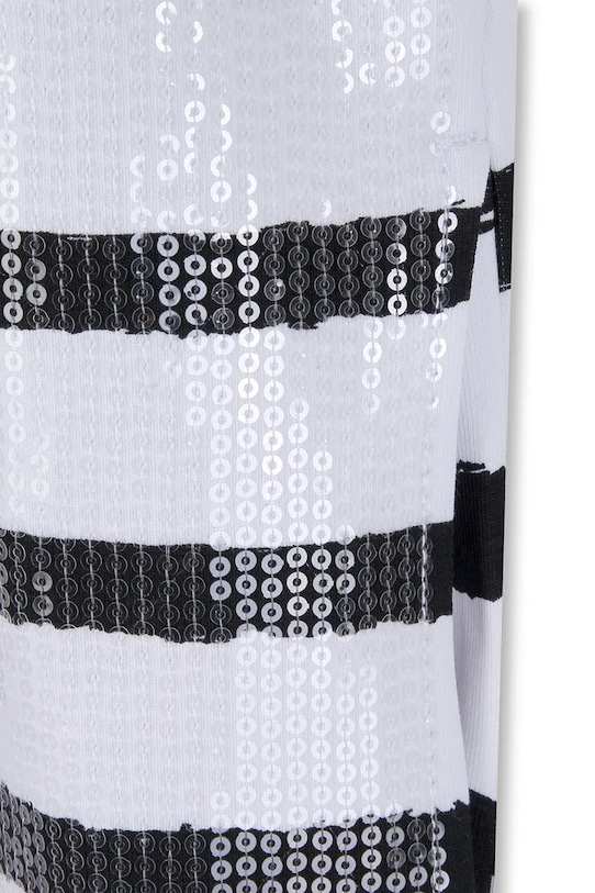 Dievčenské šaty Karl Lagerfeld Z31149.156.162 biela