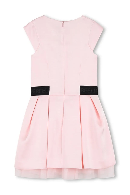 Dievča Dievčenské šaty Karl Lagerfeld Z31143.86.108 ružová