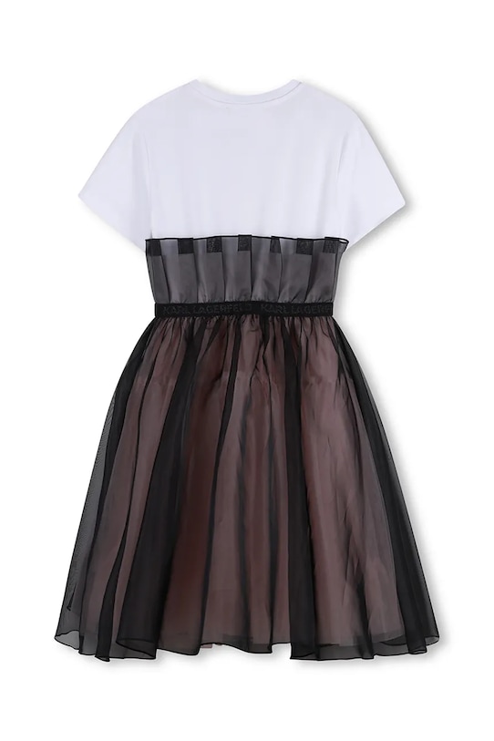 Dievča Dievčenské šaty Karl Lagerfeld Z31140.86.108 ružová