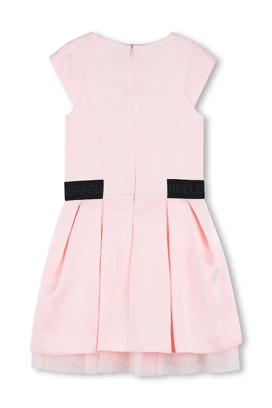 Dievča Dievčenské šaty Karl Lagerfeld Z31143.114.126 ružová