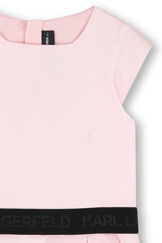 Dievčenské šaty Karl Lagerfeld ružová Z31143.114.126