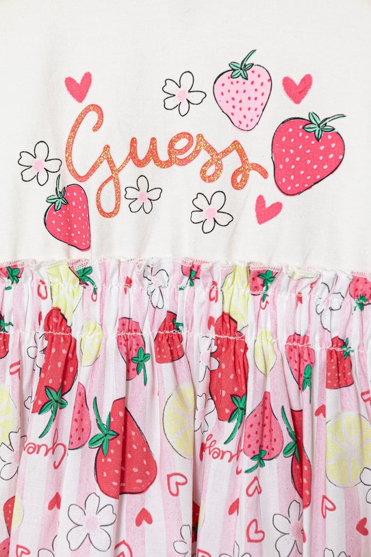 Dziewczynka Guess sukienka niemowlęca 2-pack A6GK03.K6YW0.PPY2.M różowy