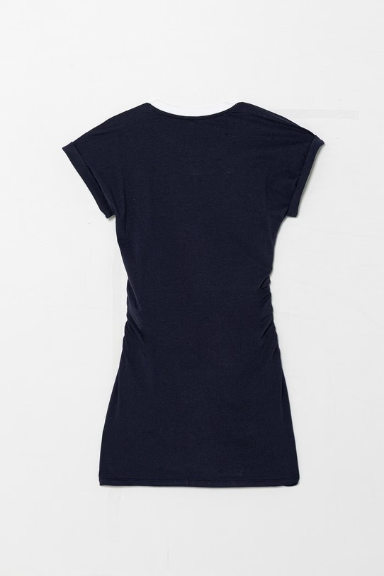 Guess sukienka letnia bawełniana z elastanem J6GK03.J1314.PPY2.M granatowy SS26