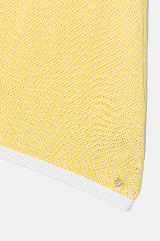 Dziewczynka Guess sukienka bawełniana dziecięca J6GK04.Z5511.PPY2.M żółty