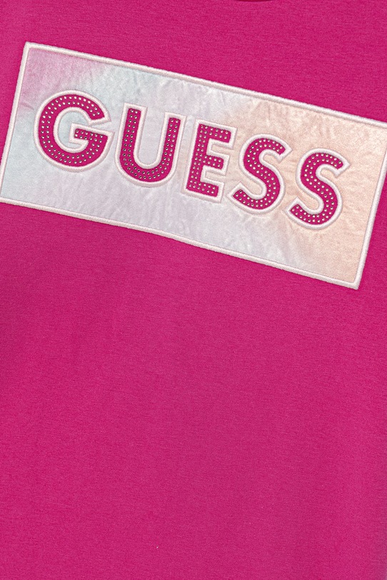 Dziewczynka Guess sukienka dziecięca J6GK05.KAE24.PPY2.M różowy