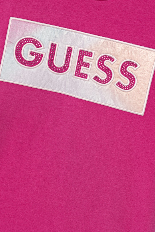 Dziewczynka Guess sukienka dziecięca J6GK05.KAE24.PPY2.M różowy