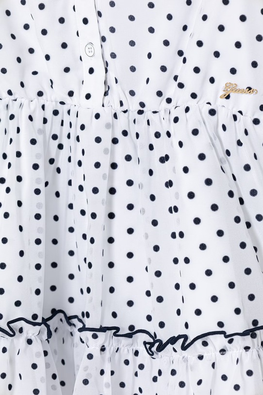 DÍVKA Šaty Guess J6GK07.WA2T0.PPY2.M bílá