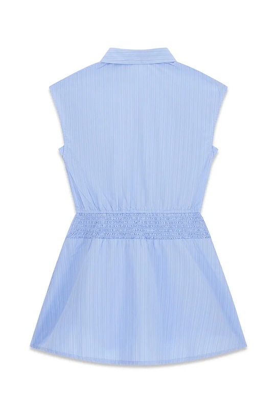 Dievča Guess šaty bavlnené J6GK08.WEH20.PPY2.M modrá