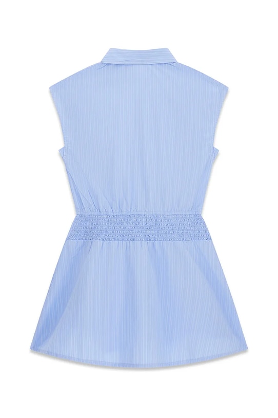 Dievča Guess šaty bavlnené J6GK08.WEH20.PPY2.M modrá