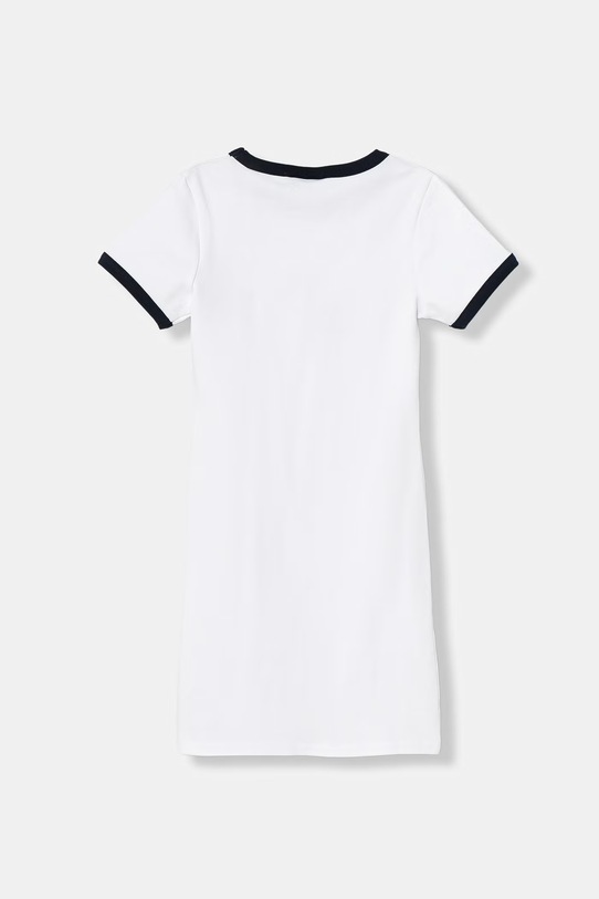 Guess sukienka z bawełną J6GK26.KCQX1.PPY2.M biały SS26