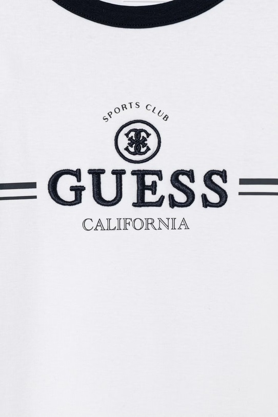 Dziewczynka Guess sukienka z bawełną J6GK26.KCQX1.PPY2.M biały