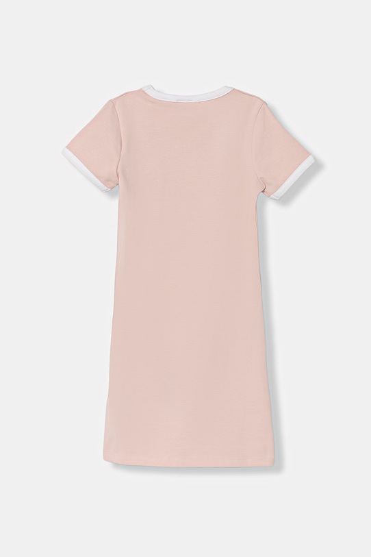 Guess sukienka z bawełną J6GK26.KCQX1.PPY2.M różowy SS26
