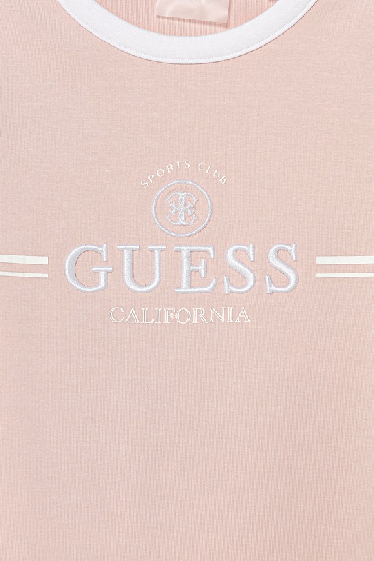 Dziewczynka Guess sukienka z bawełną J6GK26.KCQX1.PPY2.M różowy