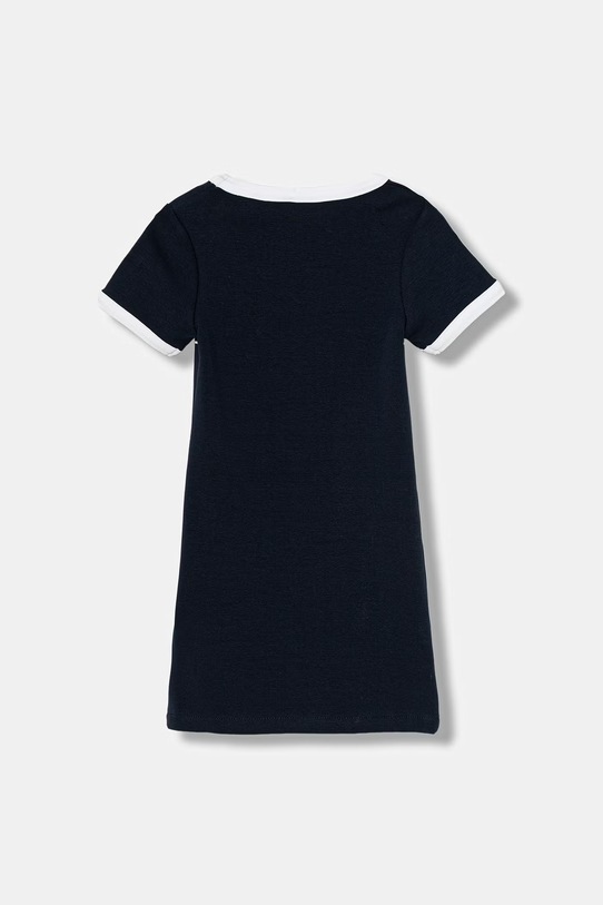 Guess sukienka z bawełną J6GK26.KCQX1.PPY2.M granatowy SS26