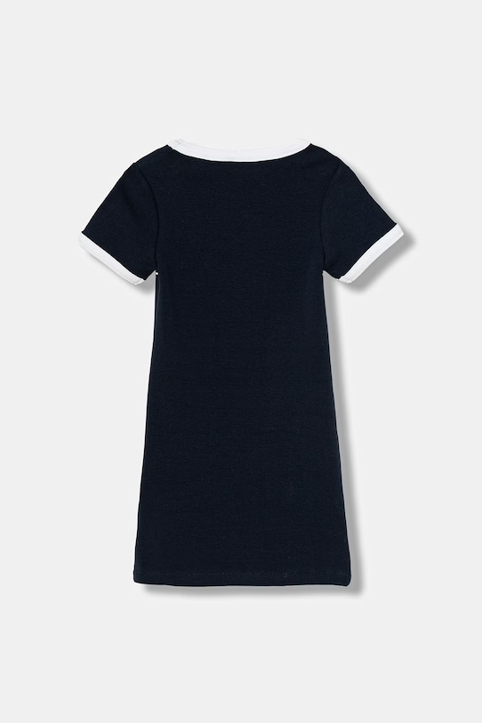 Guess sukienka z bawełną J6GK26.KCQX1.PPY2.M granatowy SS26