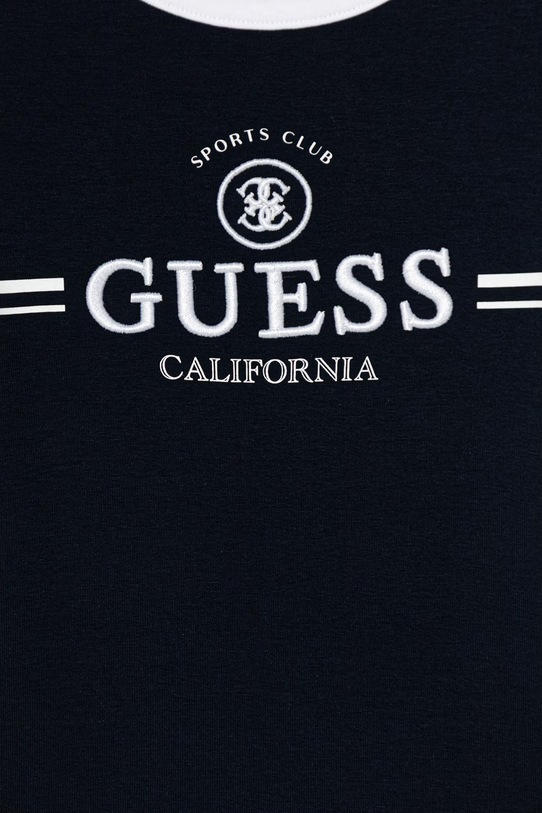 Dziewczynka Guess sukienka z bawełną J6GK26.KCQX1.PPY2.M granatowy