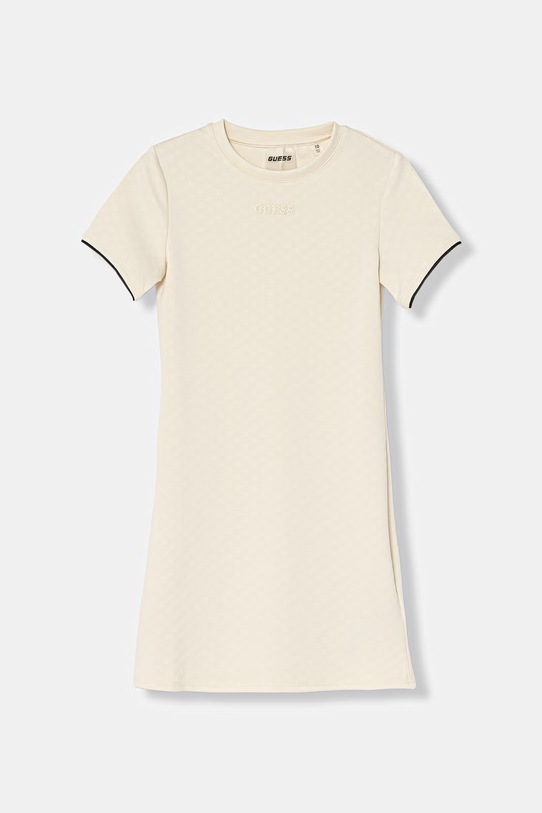 Guess sukienka z wiskozą beżowy J6GK27.KF972.PPY2.M