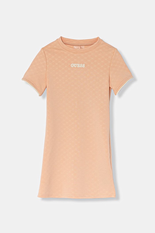 Guess sukienka z wiskozą pomarańczowy J6GK27.KF972.PPY2.M