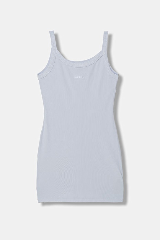 Guess sukienka z wiskozy niebieski J6GK28.K8RT2.PPY2.M