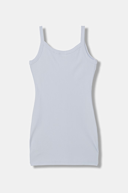 Guess sukienka z wiskozy J6GK28.K8RT2.PPY2.M niebieski SS26