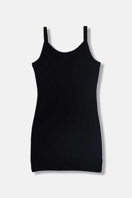 Guess rochie cu vâscoză J6GK28.K8RT2.PPY2.M negru SS26