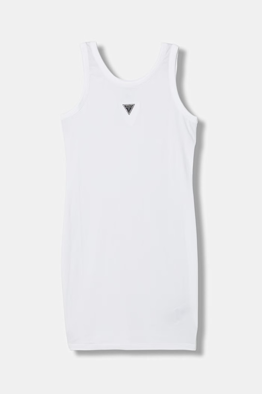 Guess sukienka dziecięca z elastanem biały J6GK30.J1314.PPY2.M