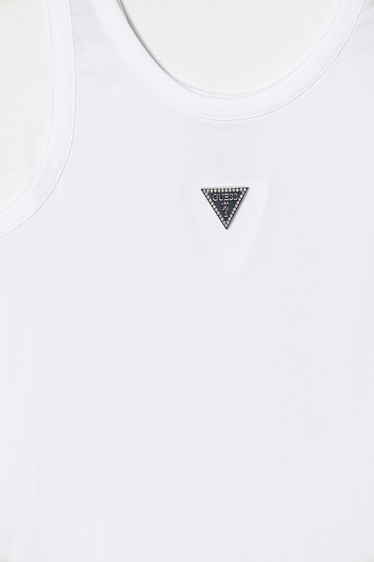 Dziewczynka Guess sukienka dziecięca J6GK30.J1314.PPY2.M biały