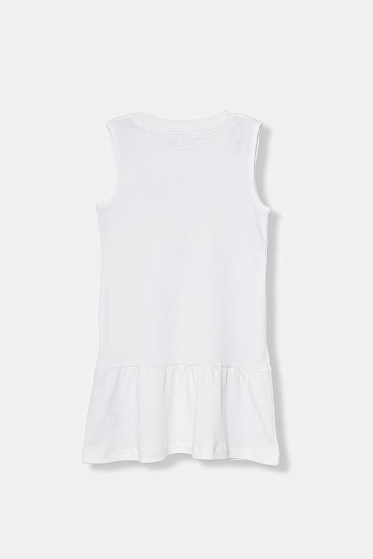 Guess sukienka bawełniana K4RK23.KA6W4.PPY2.M biały SS26