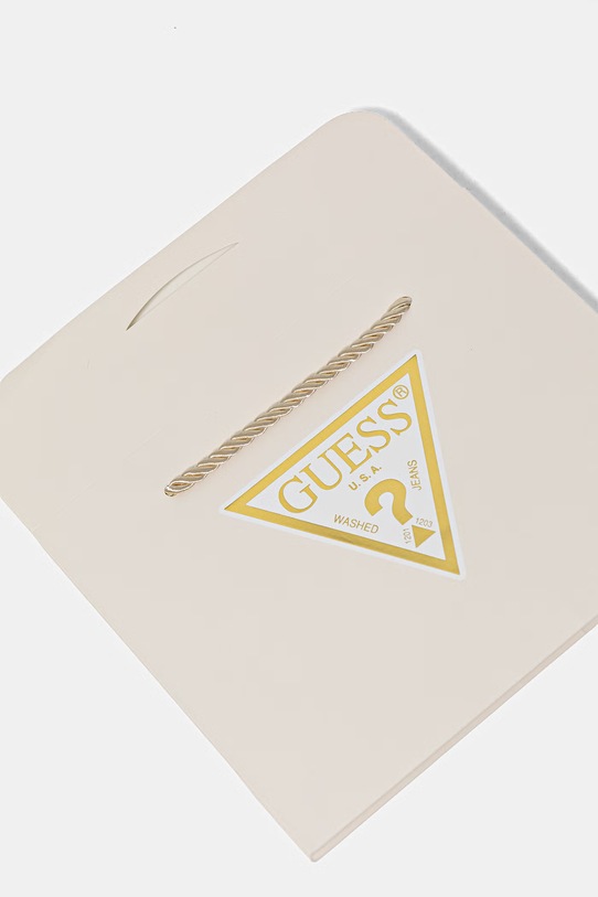 Guess sukienka z lyocellu niebieski S6GG07.WHBL0.PPY2.M