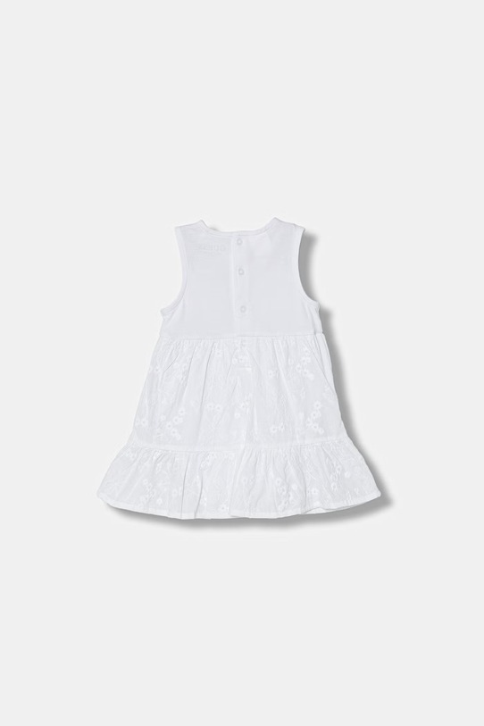 Guess sukienka bawełniana S6GG08.K6YW0.PPY2.M biały SS26