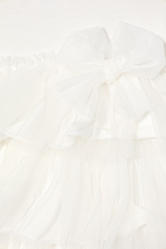 DÍVKA Kojenecké šaty Jamiks NIUNIA NIUNIA.Sukienk.JLI145.G bílá