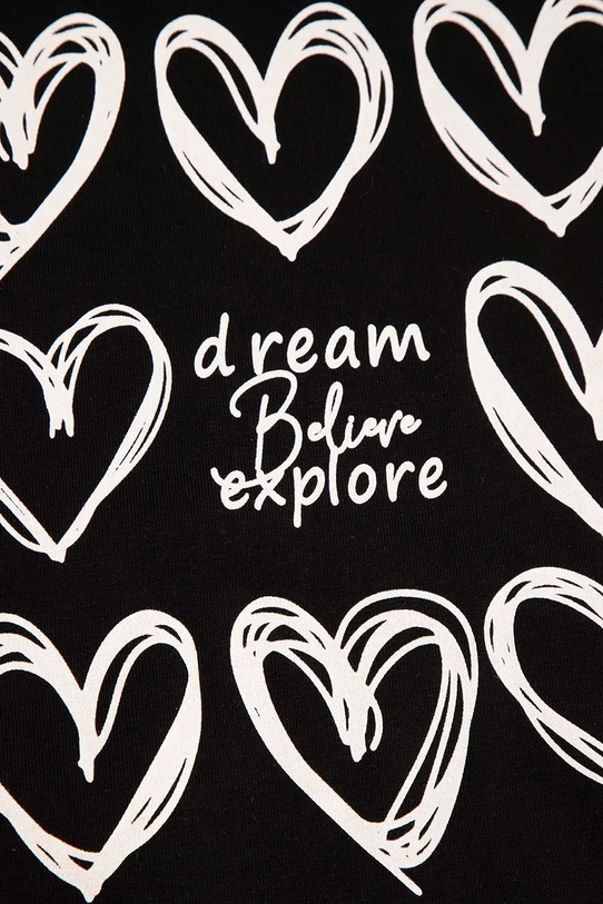 Dívčí šaty Coccodrillo černá WC6129201HGJ