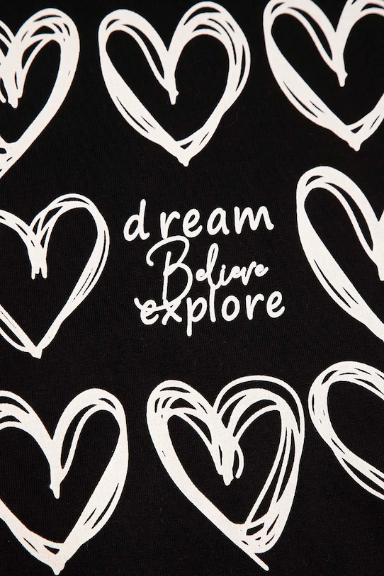 Dívčí šaty Coccodrillo černá WC6129201HGJ