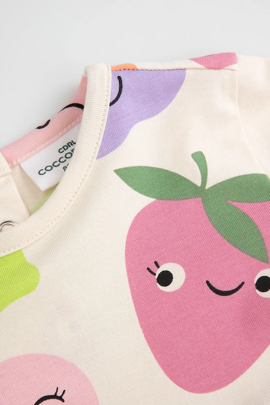 DÍVKA Kojenecké šaty Coccodrillo WC6129101HGN vícebarevná