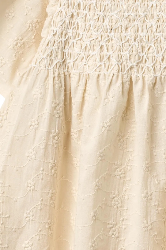 Wheat sukienka bawełniana beżowy 1302.366.GOTS