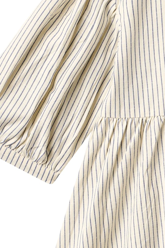 Wheat sukienka bawełniana dziecięca beżowy 1351.404.GOTS