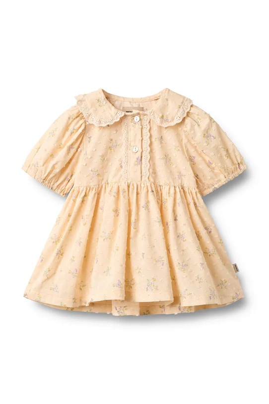 Wheat φόρεμα βαμβακερό πορτοκαλί 5209.237.GOTS