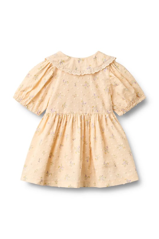 Wheat sukienka bawełniana 5209.237.GOTS pomarańczowy SS26