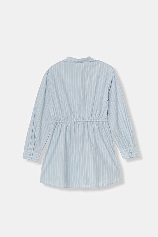 United Colors of Benetton haljina A-kroja od pamuka 40N7CV03Q.G.Stagionale plava SS26