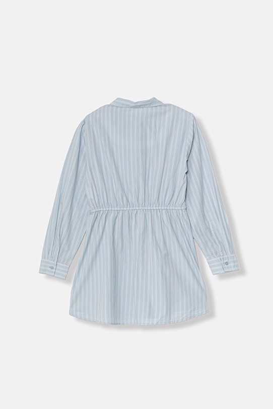 United Colors of Benetton haljina A-kroja od pamuka 40N7CV03Q.G.Stagionale plava SS26