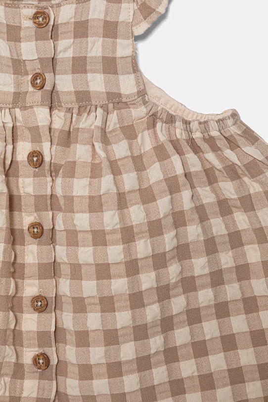 Dziewczynka United Colors of Benetton sukienka letnia 4WIDAV00S.W.Stagionale beżowy