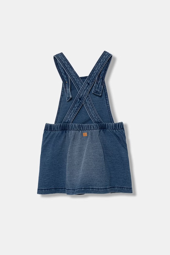 United Colors of Benetton sukienka letnia jeansowa 4BAYAT01M.W.Stagionale granatowy SS26