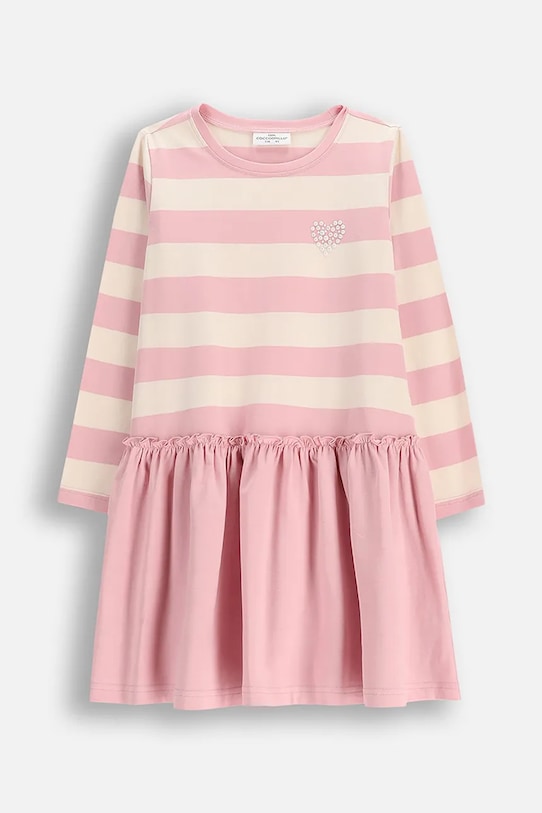 Coccodrillo šaty s bavlnou ružová WC6129103HGK