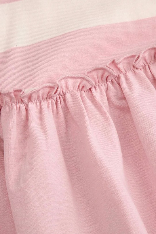 Coccodrillo sukienka z bawełną różowy WC6129103HGK