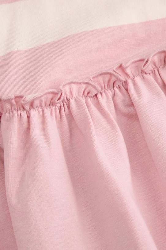 Coccodrillo sukienka z bawełną różowy WC6129103HGK