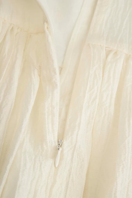 Coccodrillo nyári ruha bézs WC6128201FGN