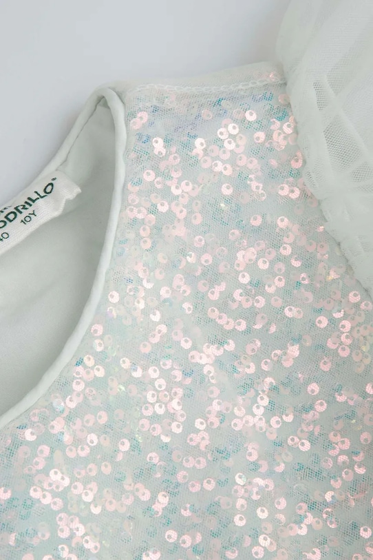 Κοριτσίστικα Coccodrillo φόρεμα WC6128208EJG τιρκουάζ